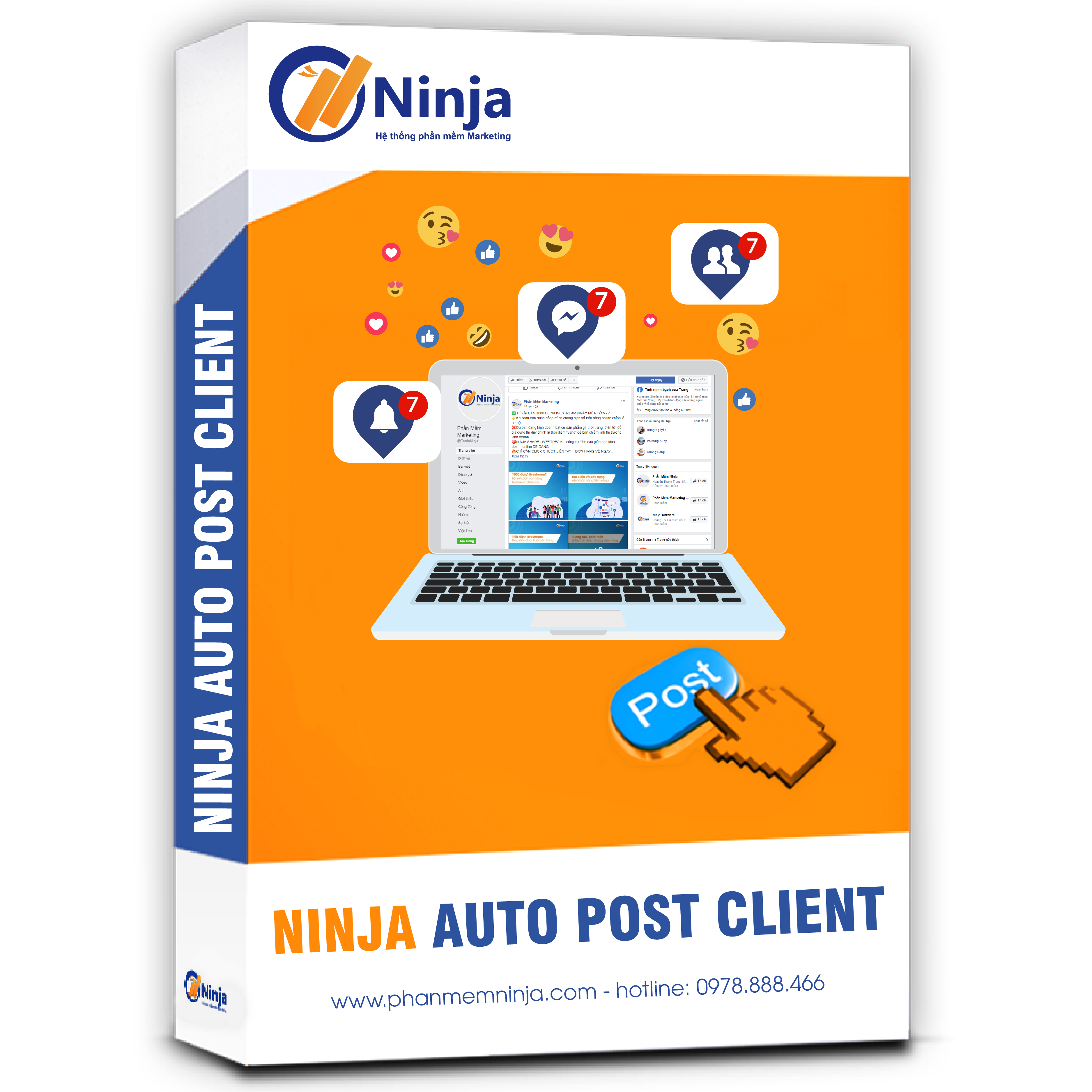 Phần mềm Ninja Auto Post Client